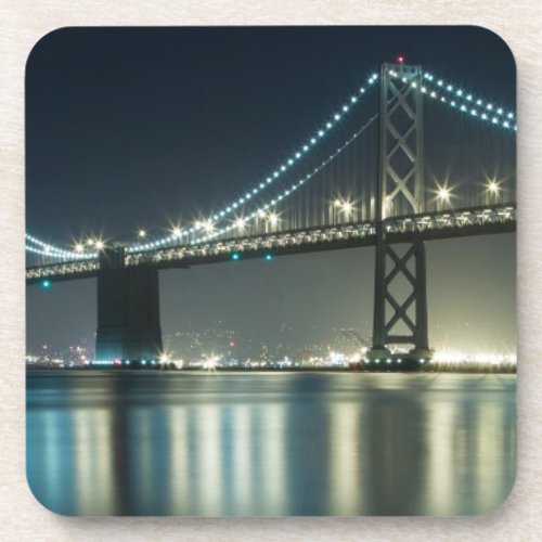 Pilings along the Embarcadero San Francisco Beverage Coaster