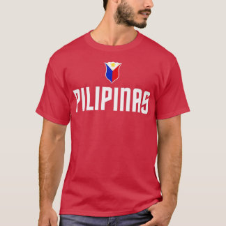 Pilipinas Basketball Wear Gilas Philippines Casual T-Shirt