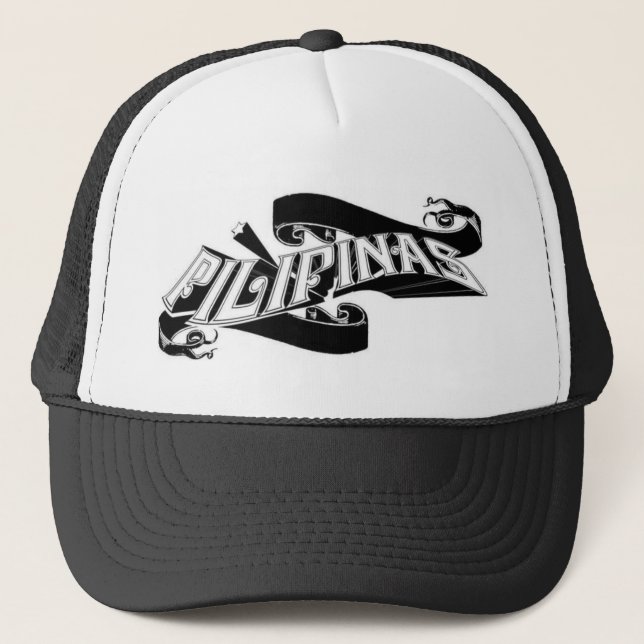 pilipinas, pinoy trucker hat (Front)