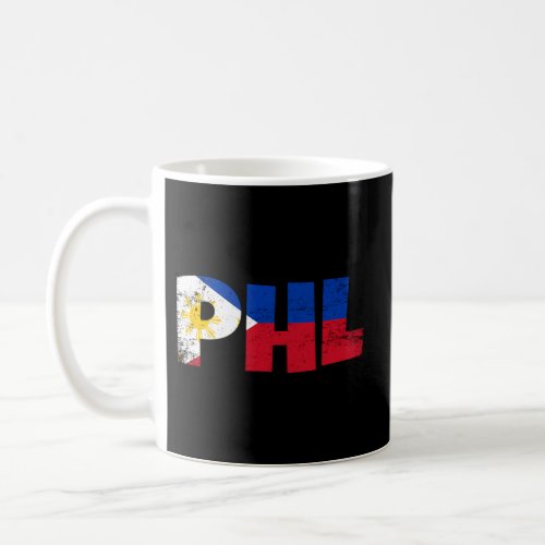 Pilipinas Pride Love And Phl Philippine Flag For P Coffee Mug