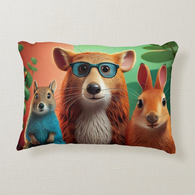 Pill Accent Pillow (Back)