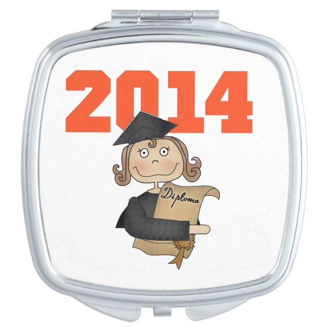 Pill Box Mirror For Makeup (Front)