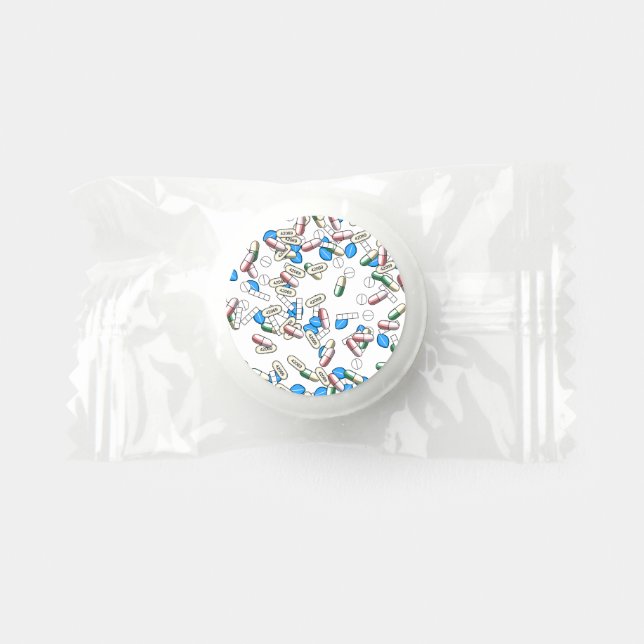Pill Sprinkles Pattern Life Saver® Mints (Front)