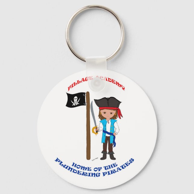 Pillage Academy Thaddeus Keychain (Front)