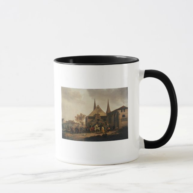 Pillage of a Church during the Revolution Mug (Right)