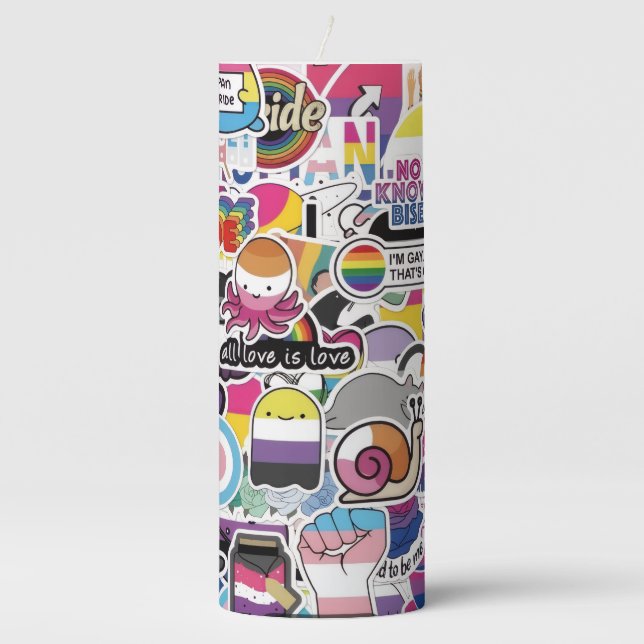 Pillar candle (Front)