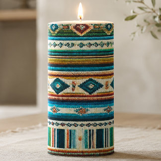 PILLAR CANDLE - "AGUA" - 3 SIZES