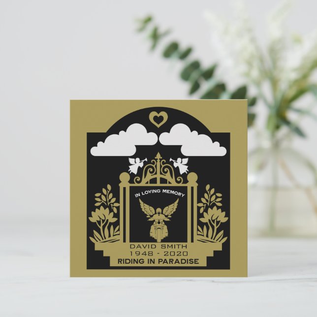 Pillar Candle Card (Standing Front)