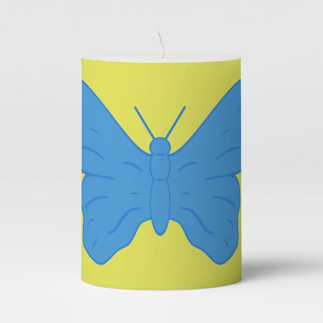 Pillar Candle flag of Bady Bassit, Brazil (Front)