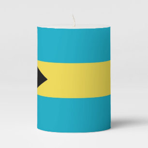 Pillar Candle flag of Bahamas