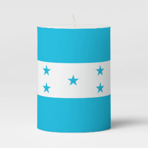 Pillar Candle flag of Honduras