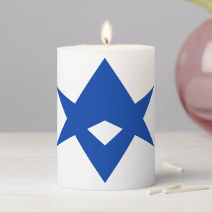 Pillar Candle flag of Toyota City, Japan