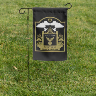 Pillar Candle Garden Flag