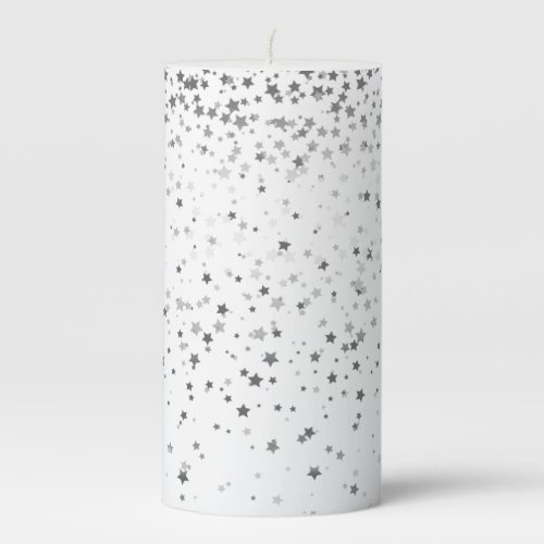 Pillar Candle_Stars Pillar Candle