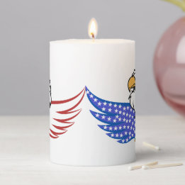Pillar Candles - 4th of July