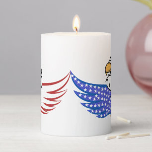 Pillar Candles - 4th of July