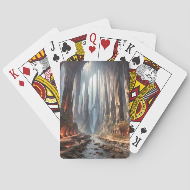 Pillars and People Poker Cards (Back)
