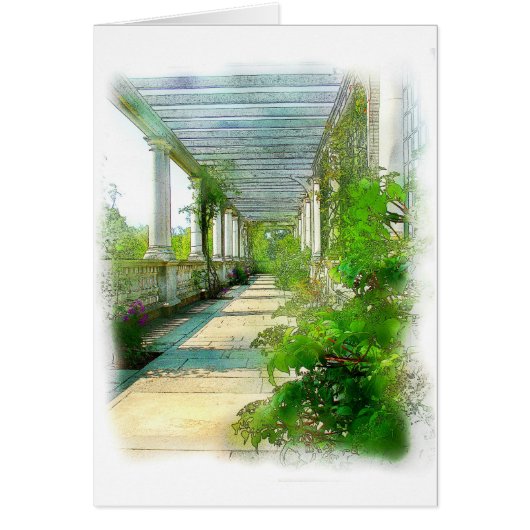 PILLARS AS A PAINTING CARDS (Front)