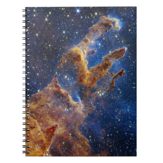 pillars creation Webb Space Telescope science nasa Notebook (Front)