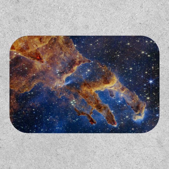 pillars creation Webb Space Telescope science nasa Patch (Front)