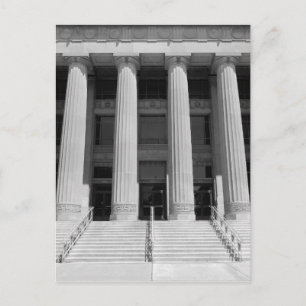 Pillars of Angel Hall Postcard