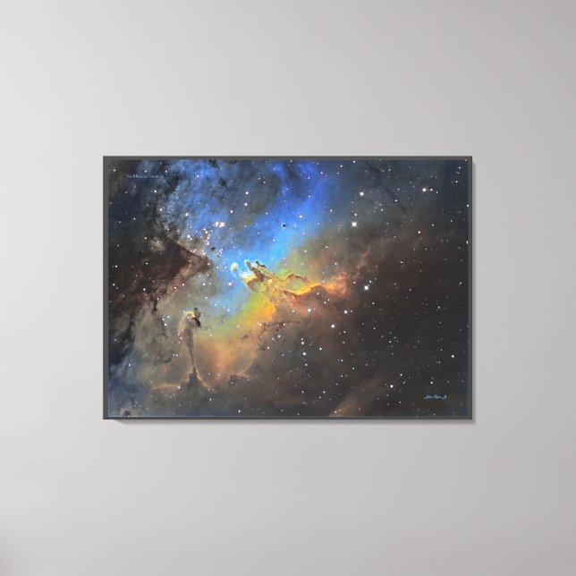 Pillars of Creation - Distinguished Canvas Print (Front)