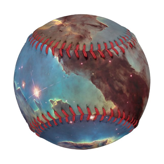Pillars of Creation, Eagle Nebula Hubble Space Baseball (Front)