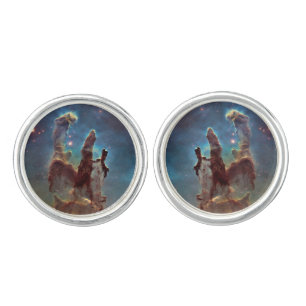 Pillars of Creation, Eagle Nebula Hubble Space Cufflinks