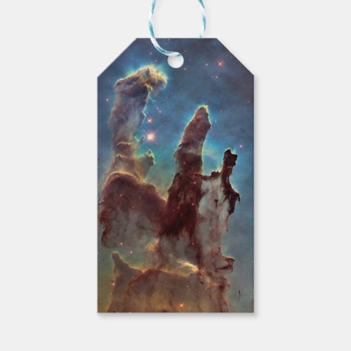 Pillars of Creation Eagle Nebula Hubble Space Gift Tags
