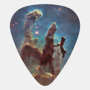 Pillars of Creation, Eagle Nebula Hubble Space Guitar Pick