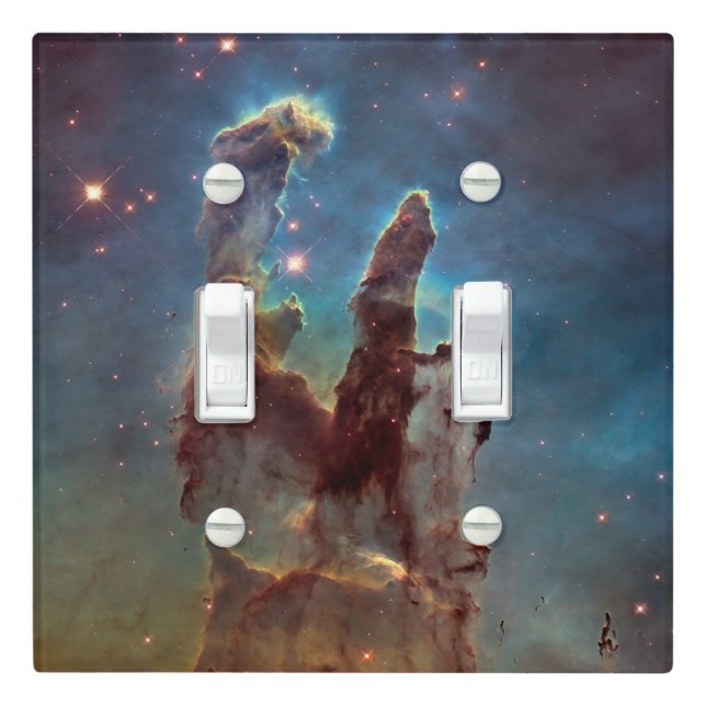 Pillars of Creation, Eagle Nebula Hubble Space Light Switch Cover (In Situ)