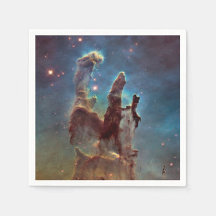Pillars of Creation, Eagle Nebula Hubble Space Napkins