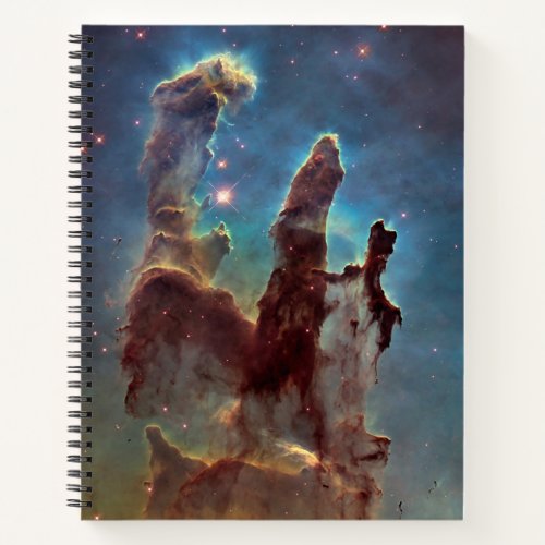 Pillars of Creation Eagle Nebula Hubble Space Notebook