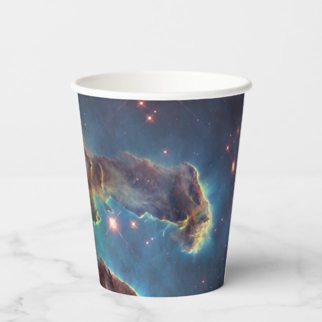 Pillars of Creation, Eagle Nebula Hubble Space Paper Cups (Back)