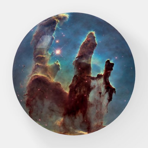 Pillars of Creation Eagle Nebula Hubble Space Paperweight