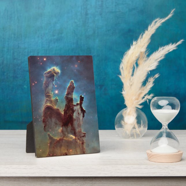 Pillars of Creation, Eagle Nebula Hubble Space Plaque (Side)
