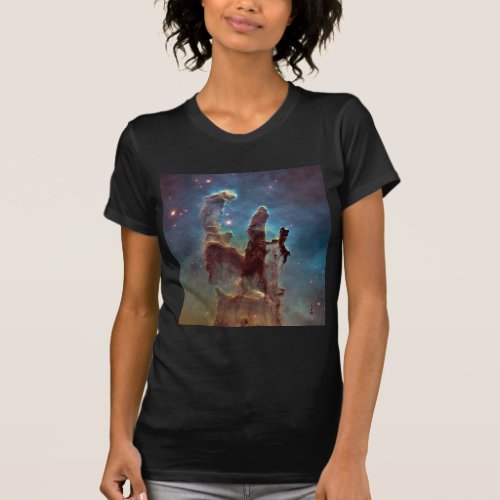 Pillars of Creation Eagle Nebula Hubble Space T_Shirt