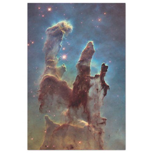Pillars of Creation Eagle Nebula Hubble Space Tissue Paper