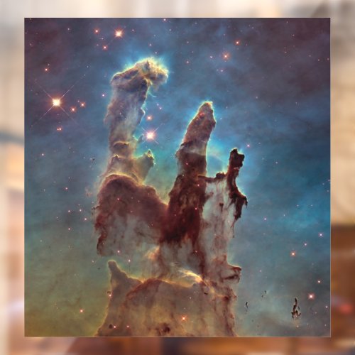 Pillars of Creation Eagle Nebula Hubble Space Window Cling