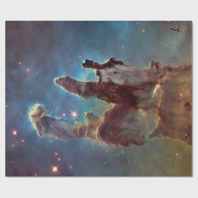 Pillars of Creation, Eagle Nebula Hubble Space Wrapping Paper
