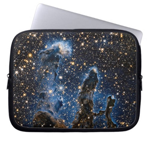 Pillars Of Creation Eagle Nebula Near Infrared Laptop Sleeve