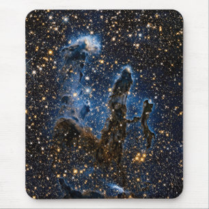Pillars Of Creation Eagle Nebula Near Infrared Mouse Pad