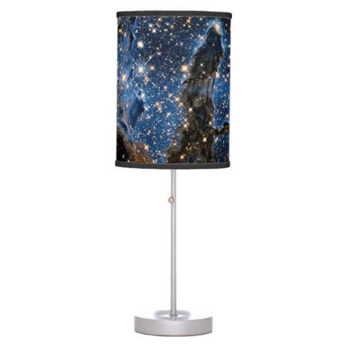 Pillars Of Creation Eagle Nebula Near Infrared Table Lamp