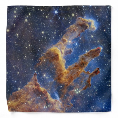 Pillars of Creation Eagle Nebula Webb Telescope Bandana