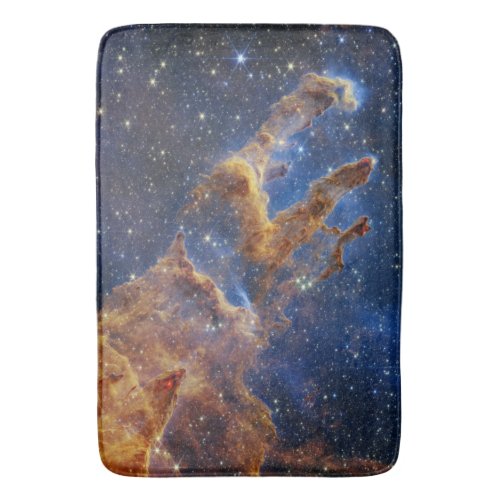 Pillars of Creation Eagle Nebula Webb Telescope Bath Mat