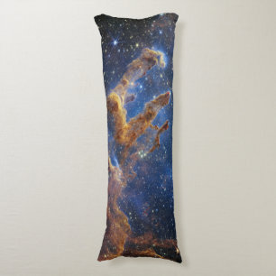 Pillars of Creation Eagle Nebula Webb Telescope Body Pillow