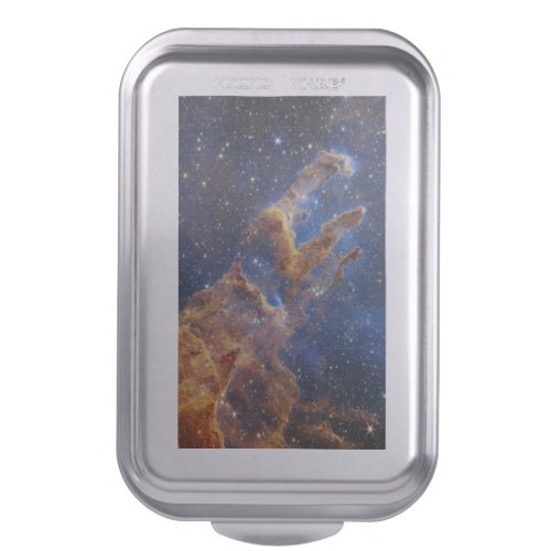 Pillars of Creation Eagle Nebula Webb Telescope Cake Pan