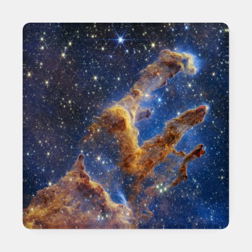 Pillars of Creation Eagle Nebula Webb Telescope Coaster Set