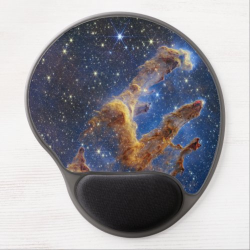 Pillars of Creation Eagle Nebula Webb Telescope Gel Mouse Pad