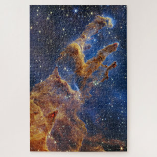 Pillars of Creation Eagle Nebula Webb Telescope Jigsaw Puzzle